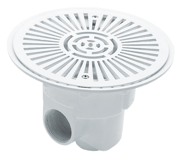 ASTRAL POOL Circular main drain Ø 270 mm with grille in ABS